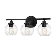 Savoy House 8-4050-3-BK Three Light Bath Bar, Matte Black (3)