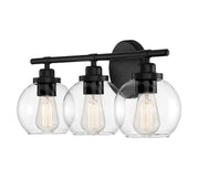 Savoy House 8-4050-3-BK Three Light Bath Bar, Matte Black (4)
