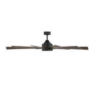 Shoppers Lighting SH2024MBK Schoolhouse 60" Ceiling Fan, Matte Black Alternate Image 3.jpg