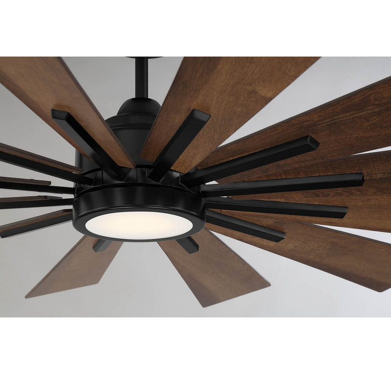 Shoppers Lighting SH2024MBK Schoolhouse 60" Ceiling Fan, Matte Black Alternate Image 4.jpg