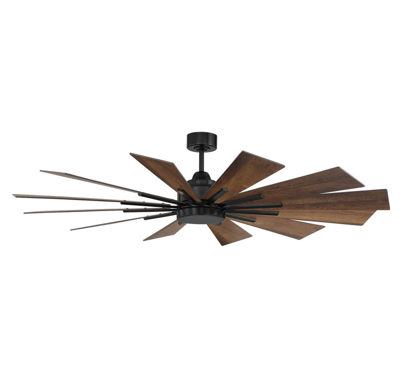Shoppers Lighting SH2024MBK Schoolhouse 60" Ceiling Fan, Matte Black Alternate Image 6.jpg