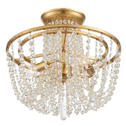 Crystorama ARC-1900-GA-CL-MWP Arcadia Three Light Semi Flush Mount Antique Gold Alternate Image.jpg