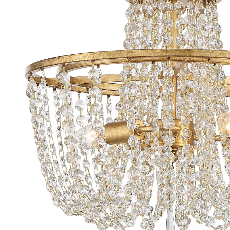 Crystorama ARC-1900-GA-CL-MWP Arcadia Three Light Semi Flush Mount Antique Gold Alternate Image 2.jpg