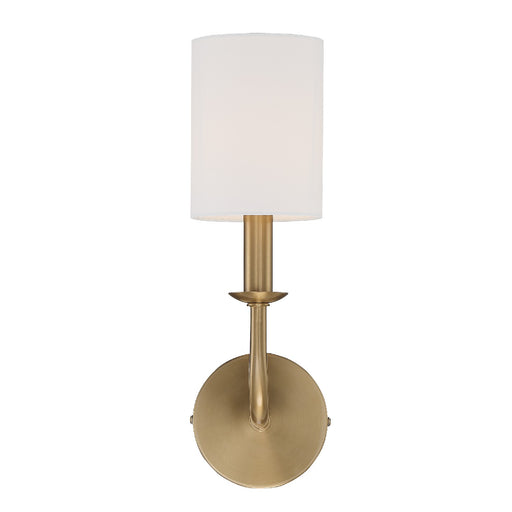 Crystorama BAI-A2101-AG Bailey One Light Wall Sconce Aged Brass Alternate Image.jpg
