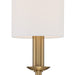 Crystorama BAI-A2101-AG Bailey One Light Wall Sconce Aged Brass Alternate Image 2.jpg