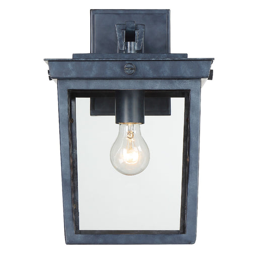 Crystorama BEL-A8062-GE Belmont One Light Outdoor Wall Sconce Graphite Alternate Image.jpg