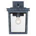 Crystorama BEL-A8062-GE Belmont One Light Outdoor Wall Sconce Graphite Alternate Image.jpg