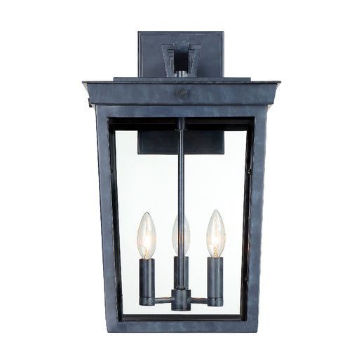 Crystorama BEL-A8063-GE Belmont Three Light Outdoor Wall Sconce Graphite Alternate Image.jpg
