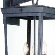 Crystorama BEL-A8063-GE Belmont Three Light Outdoor Wall Sconce Graphite Alternate Image 2.jpg