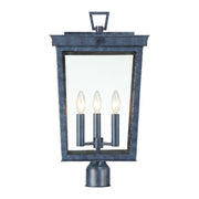 Crystorama BEL-A8069-GE Belmont Three Light Outdoor Post Mount Graphite Alternate Image.jpg