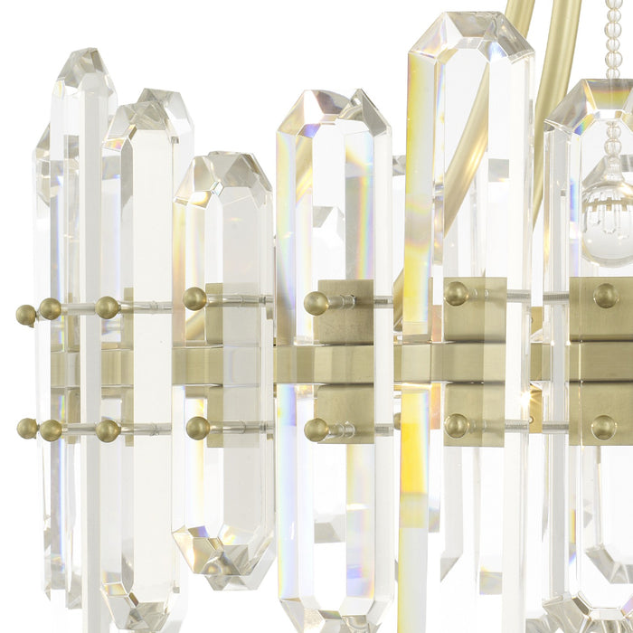 Crystorama BOL-8884-AG Bolton Four Light Semi Flush Mount Aged Brass Alternate Image.jpg