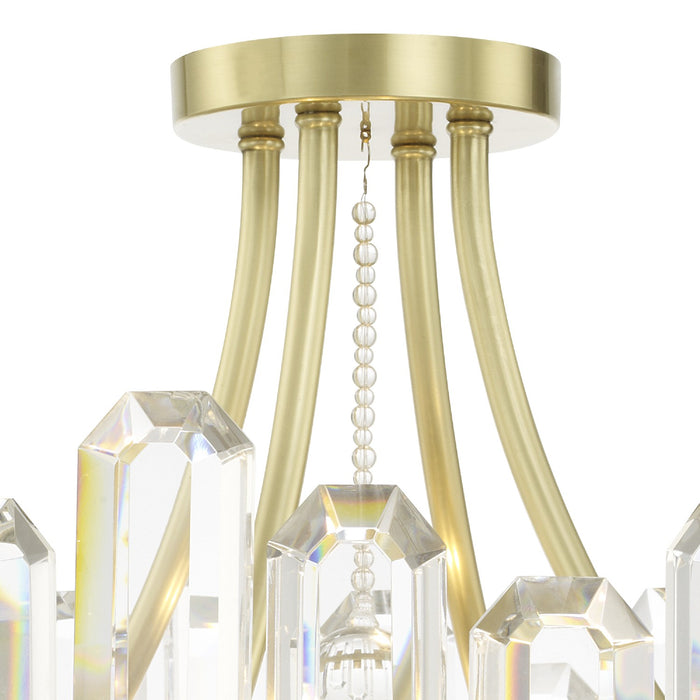 Crystorama BOL-8884-AG Bolton Four Light Semi Flush Mount Aged Brass Alternate Image 2.jpg