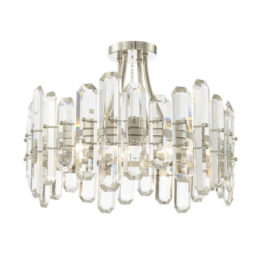 Crystorama BOL-8884-PN Bolton Four Light Semi Flush Mount Polished Nickel Alternate Image.jpg