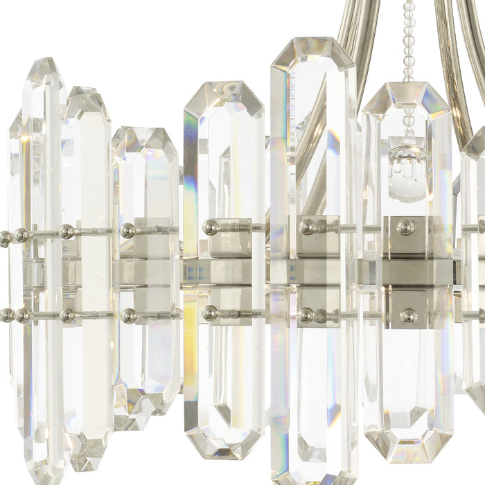 Crystorama BOL-8884-PN Bolton Four Light Semi Flush Mount Polished Nickel Alternate Image 2.jpg