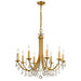 Crystorama 8828-GA-CL-S Bridgehampton Eight Light Chandelier Antique Gold Alternate Image.jpg