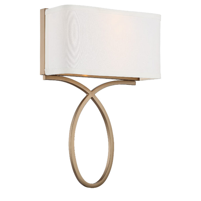 Crystorama BRK-A3702-VG Brinkley Two Light Wall Sconce Vibrant Gold Alternate Image.jpg