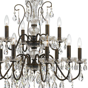 Crystorama 3029-EB-CL-S Butler 12 Light Chandelier English Bronze Alternate Image 4.jpg