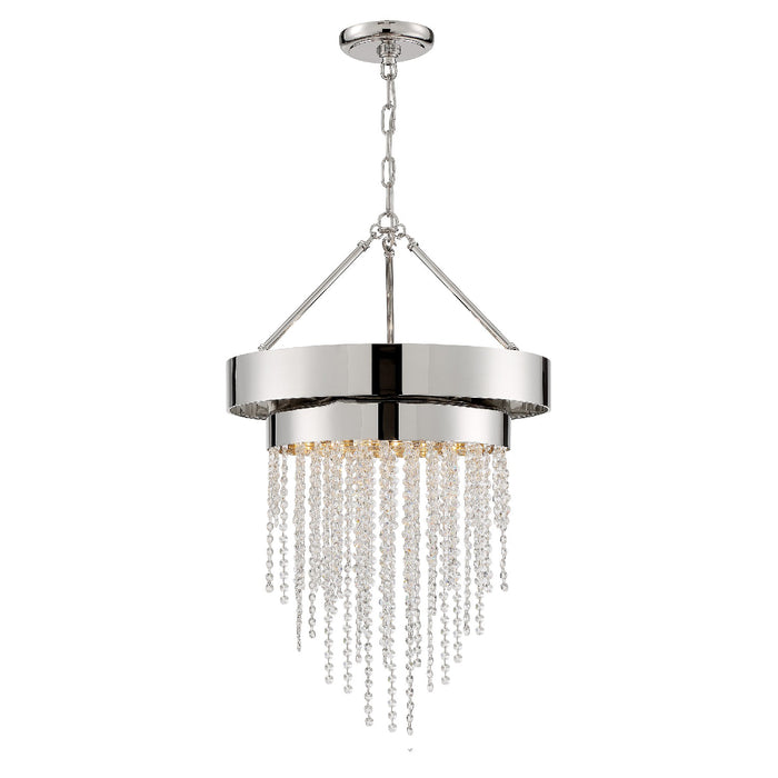 Crystorama CLA-A3205-PN-CL-MWP Clarksen Five Light Chandelier Polished Nickel Alternate Image.jpg
