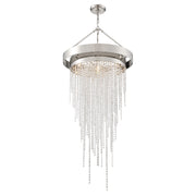 Crystorama CLA-A3207-PN-CL-MWP Clarksen Six Light Chandelier Polished Nickel Alternate Image 2.jpg