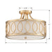 Crystorama 285-GA Graham Three Light Semi Flush Mount Antique Gold Alternate Image.jpg