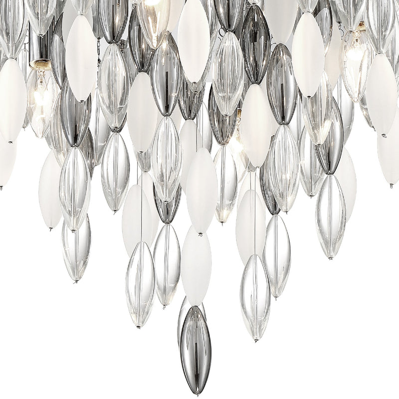 Crystorama HUD-A2214-CH Hudson Four Light Flush Mount Polished Chrome Alternate Image 2.jpg