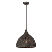 Crystorama JAS-A5010-FB Jasmine One Light Pendant Forged Bronze Alternate Image.jpg