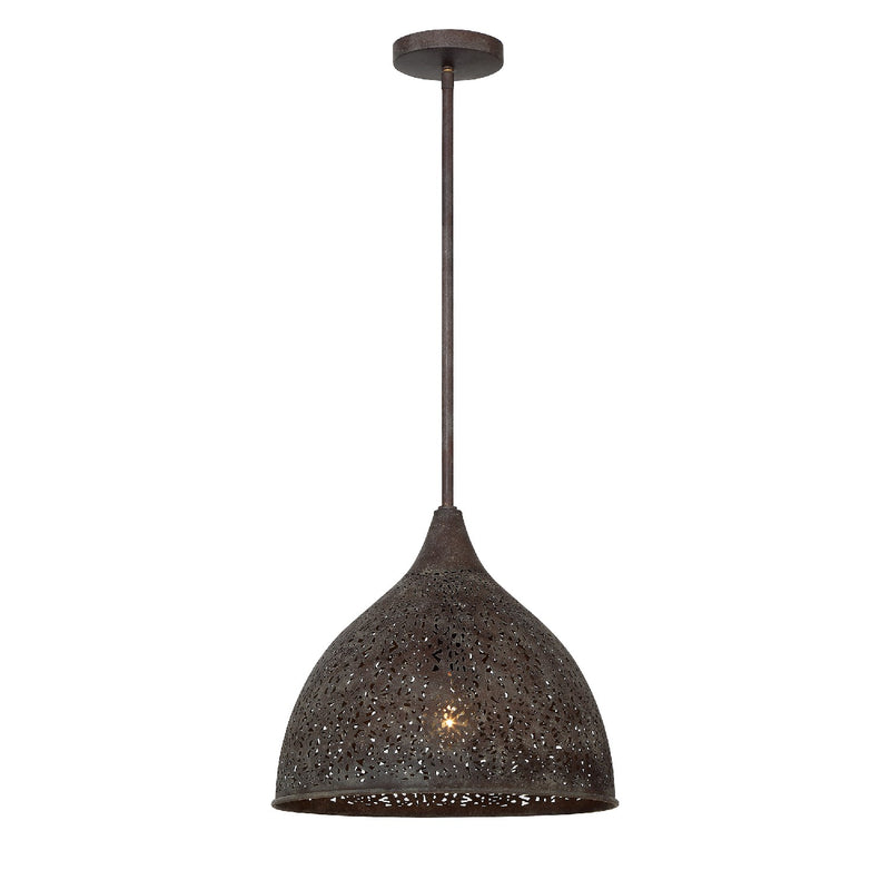 Crystorama JAS-A5010-FB Jasmine One Light Pendant Forged Bronze Alternate Image.jpg