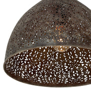 Crystorama JAS-A5010-FB Jasmine One Light Pendant Forged Bronze Alternate Image 2.jpg