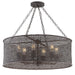 Crystorama JAS-A5016-FB Jasmine Six Light Chandelier Forged Bronze Alternate Image.jpg