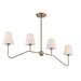 Crystorama KEE-A3004-VG Keenan Four Light Chandelier Vibrant Gold Alternate Image.jpg