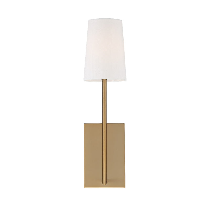 Crystorama LEN-251-VG Lena One Light Wall Sconce Vibrant Gold Alternate Image.jpg