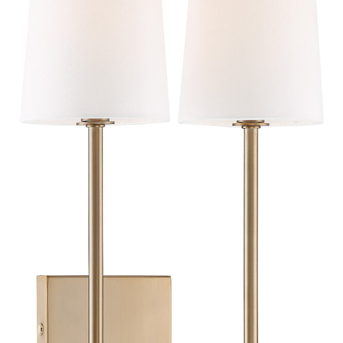 Crystorama LEN-252-VG Lena Two Light Wall Sconce Vibrant Gold Alternate Image 2.jpg