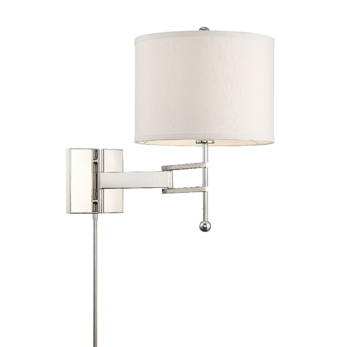 Crystorama MAR-A8031-PN Marshall One Light Wall Sconce Polished Nickel Alternate Image 2.jpg