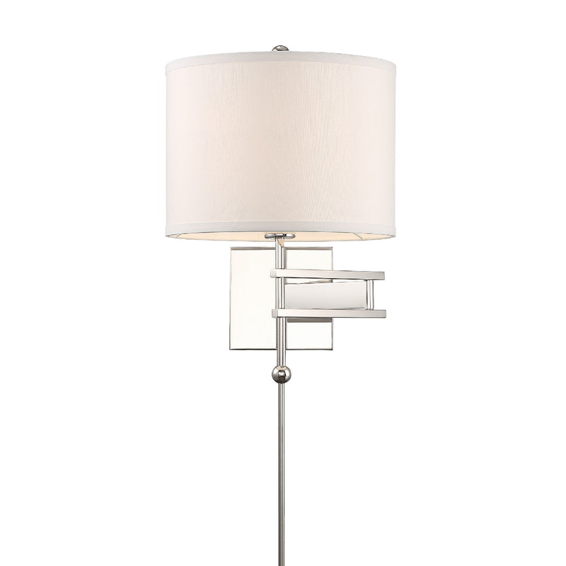 Crystorama MAR-A8031-PN Marshall One Light Wall Sconce Polished Nickel Alternate Image 4.jpg