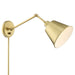Crystorama MIT-A8020-AG Mitchell One Light Wall Sconce Aged Brass Alternate Image 2.jpg