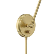 Crystorama MIT-A8020-AG Mitchell One Light Wall Sconce Aged Brass Alternate Image 4.jpg