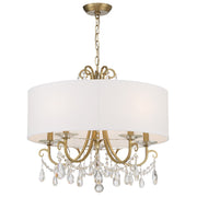 Crystorama 6625-VG-CL-MWP Othello Five Light Chandelier Vibrant Gold Alternate Image.jpg
