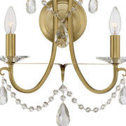 Crystorama 6822-VG-CL-SAQ Othello Two Light Wall Sconce Vibrant Gold Alternate Image.jpg
