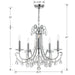 Crystorama 6825-CH-CL-SAQ Othello Five Light Chandelier Polished Chrome Alternate Image 4.jpg