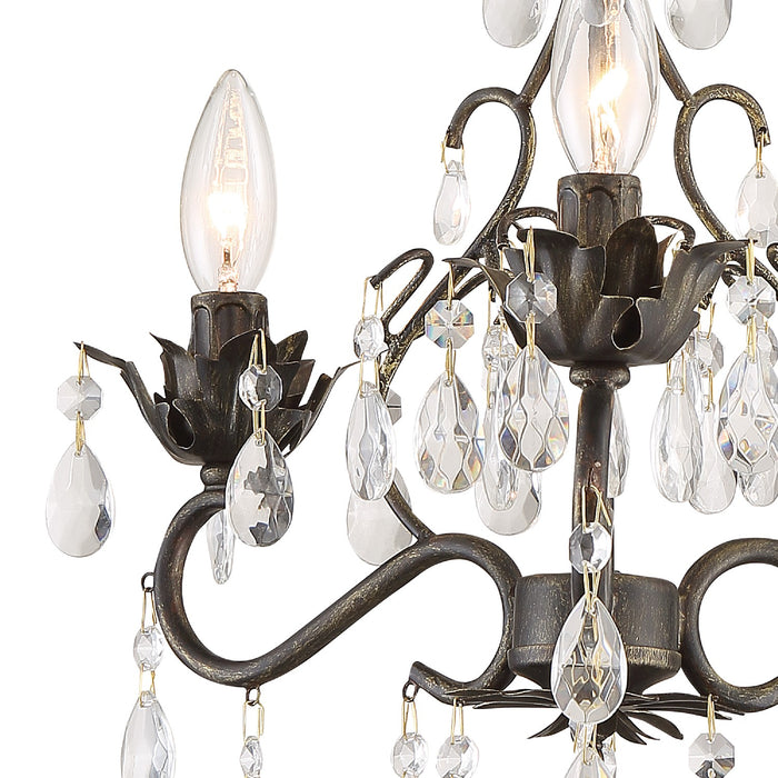 Crystorama 4534-EB-CL-MWP Paris Market Three Light Mini Chandelier English Bronze Alternate Image 4.jpg