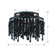 Crystorama POP-A5073-MK Poppy Three Light Semi Flush Mount Matte Black Alternate Image 2.jpg