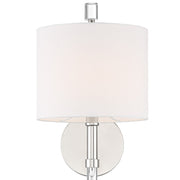 Crystorama RAC-A3501-PN Rachel One Light Wall Sconce Polished Nickel Alternate Image.jpg