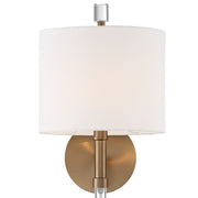 Crystorama RAC-A3501-VG Rachel One Light Wall Sconce Vibrant Gold Alternate Image.jpg