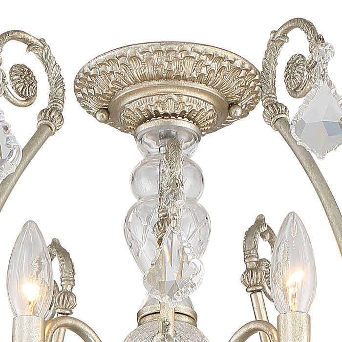 Crystorama 5115-OS-CL-MWP_CEILING Regis Six Light Semi Flush Mount Olde Silver Alternate Image 2.jpg