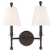Crystorama RIV-383-DB Riverdale Two Light Wall Sconce Dark Bronze Alternate Image 4.jpg