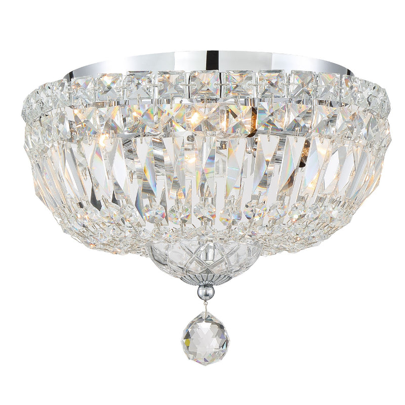 Crystorama ROS-A1003-CH-CL-MWP Roslyn Three Light Flush Mount Polished Chrome Alternate Image.jpg
