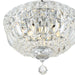 Crystorama ROS-A1003-CH-CL-MWP Roslyn Three Light Flush Mount Polished Chrome Alternate Image 2.jpg