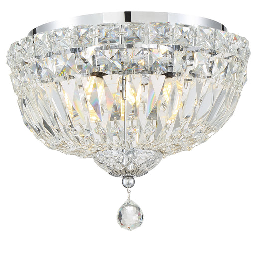 Crystorama ROS-A1004-CH-CL-MWP Roslyn Four Light Flush Mount Polished Chrome Alternate Image.jpg