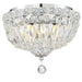Crystorama ROS-A1004-CH-CL-MWP Roslyn Four Light Flush Mount Polished Chrome Alternate Image.jpg