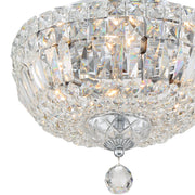 Crystorama ROS-A1004-CH-CL-MWP Roslyn Four Light Flush Mount Polished Chrome Alternate Image 2.jpg